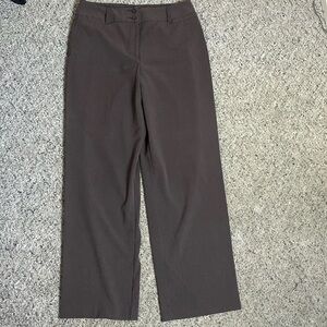 Dress Barn Brown Dress Pants Trousers Sz 10 NWOT